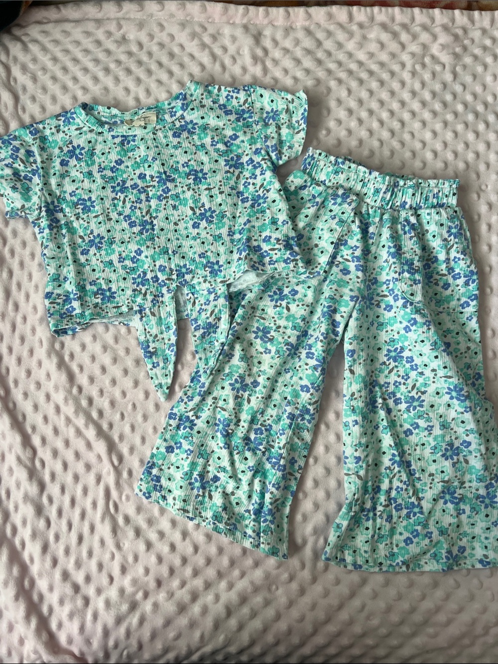 Girls floral set